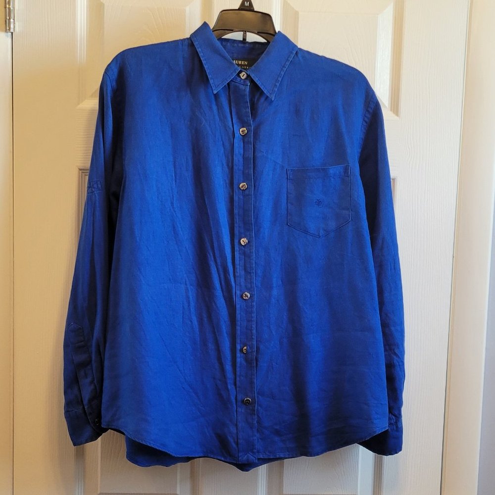 Ralph Lauren linen blouse